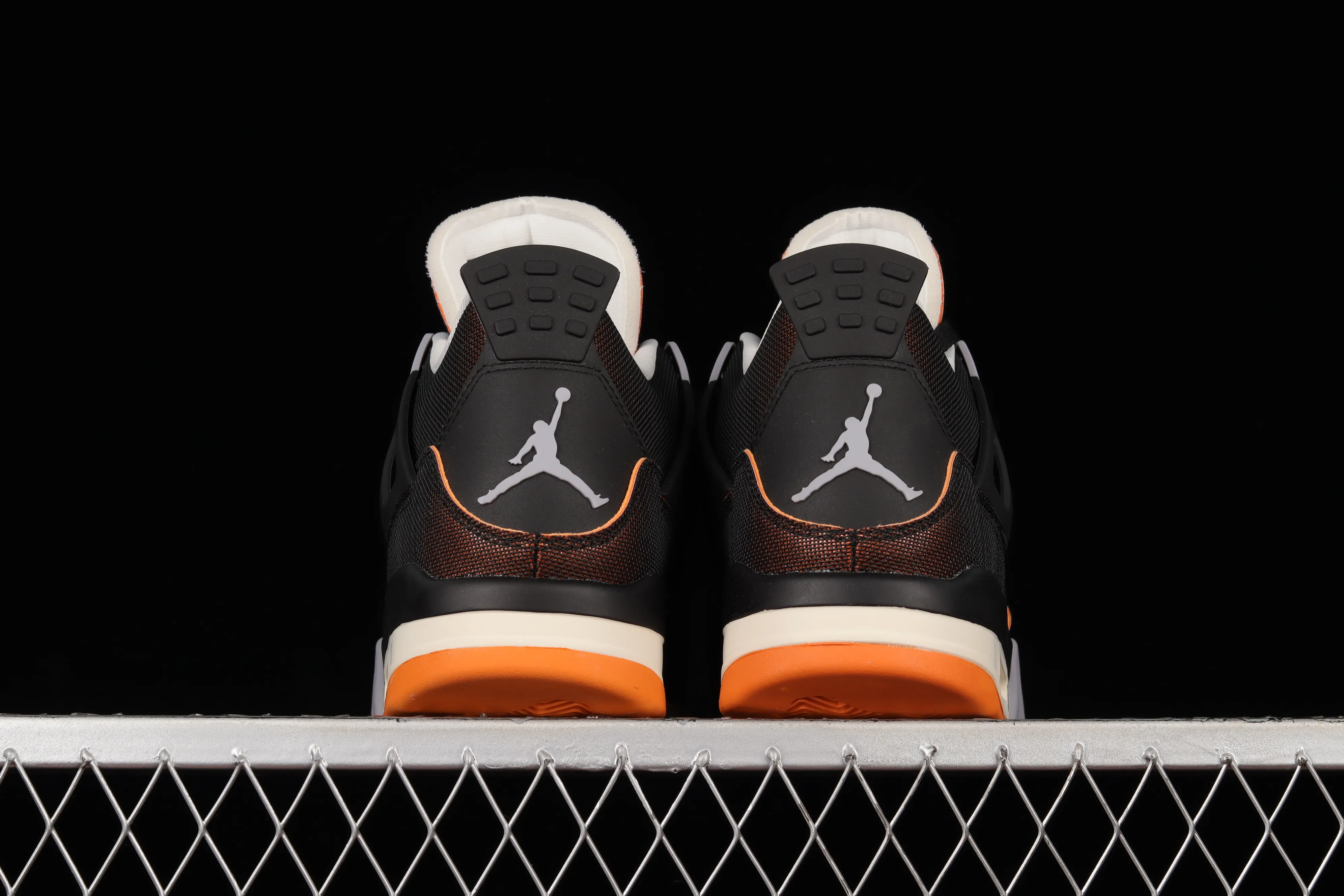 All categories Air Jordan Jordan series basketball shoes Air Jordan 4 Pure original Air Jordan 4 Retro SE AJ4 Joe 4 brass black orange starfish orange CW7183-100